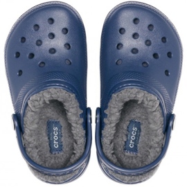 Crocs Lined Clog Kinderclogs, Marineblau 207009 459 2