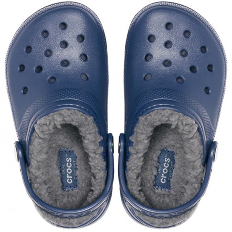 Crocs Lined Clog Kinderclogs, Marineblau 207009 459 2
