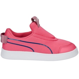 Puma Courtflex v2 Slip On Ps Kinderschuhe rosa 374858 12 1