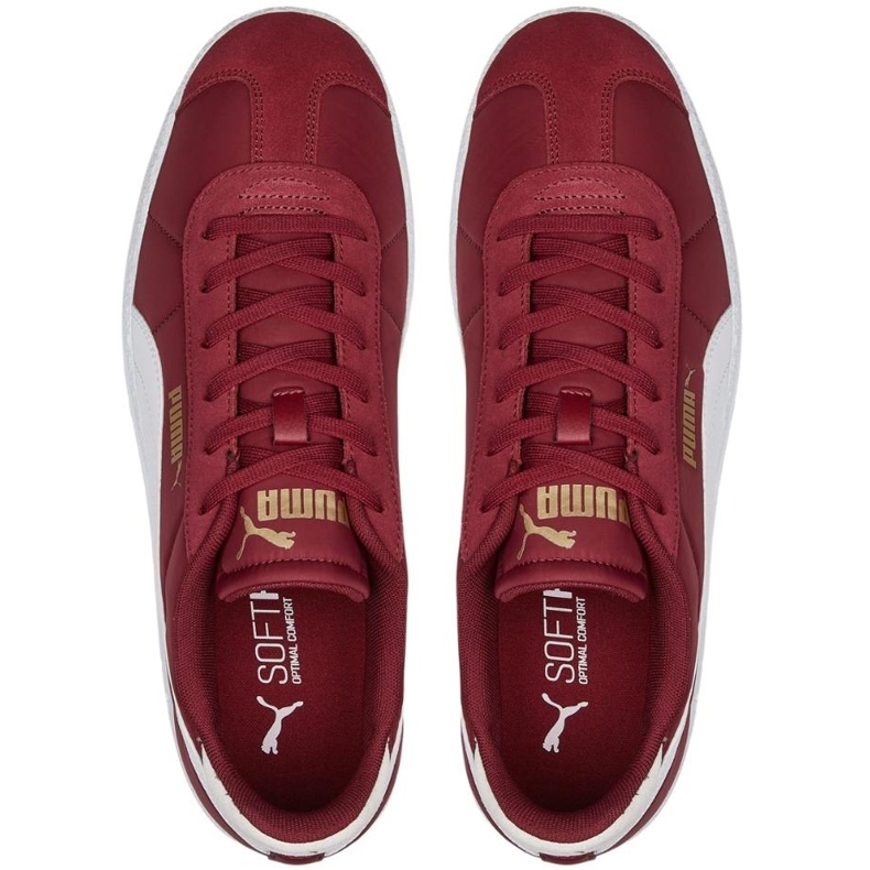 Schuhe Puma Club Nylon Burgund 384822 07 rot 2