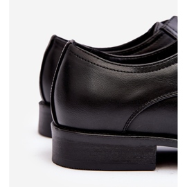 Herren Lederschuhe Schwarz Harene 2