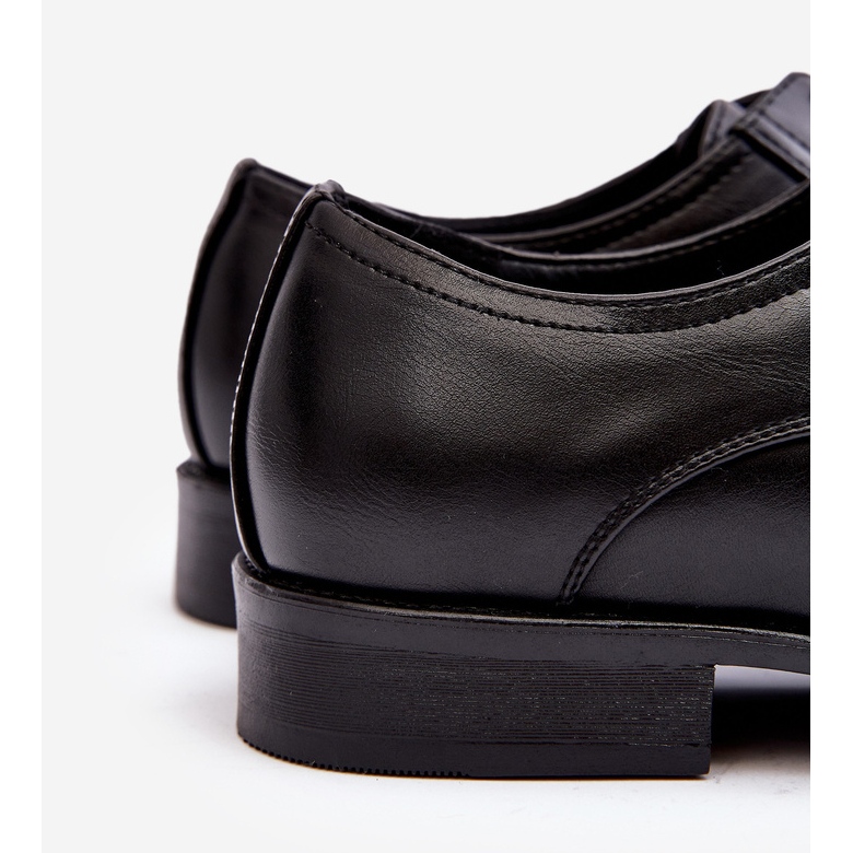 Herren Lederschuhe Schwarz Harene 2