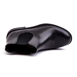 Diamantique Herren Chelsea Boots Low Schwarz Dymidi 1