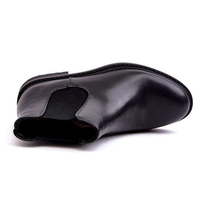 Diamantique Herren Chelsea Boots Low Schwarz Dymidi 1