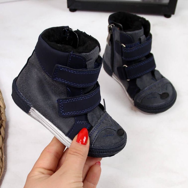 Kornecki Klett-Stiefeletten Jr 6583 KOR6583A 1