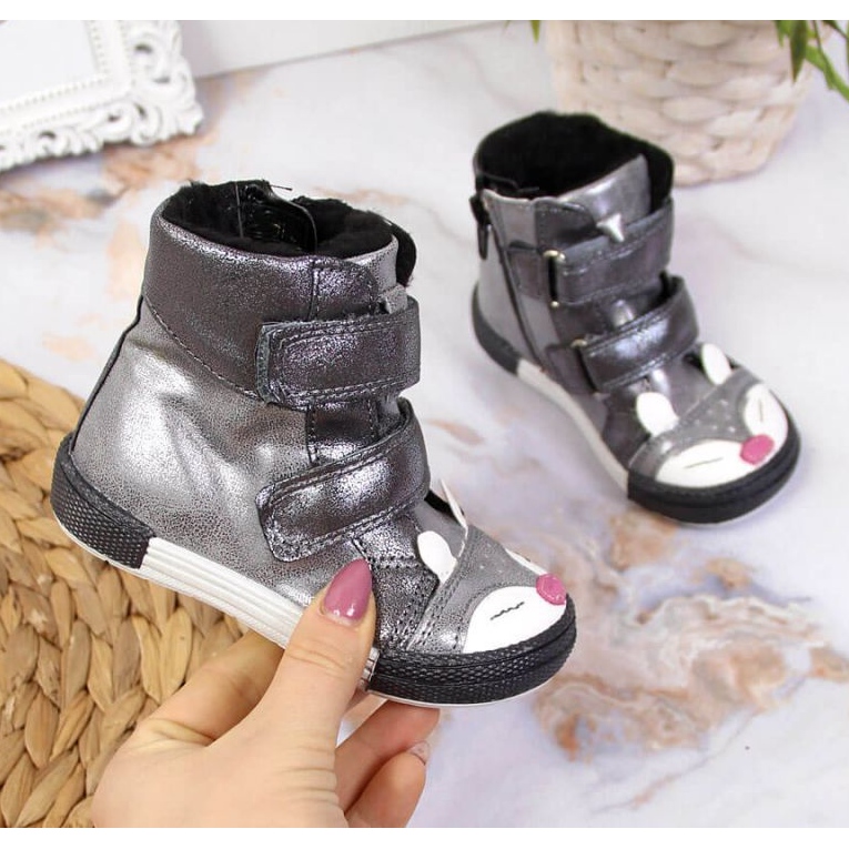 Kornecki Jr 6583 KOR6583C Stiefeletten mit Klettverschluss 1