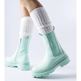 Hellgrüne, leicht isolierte Bethesda-Stiefeletten 1