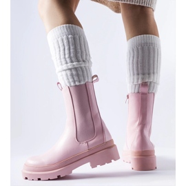 Rosa, leicht isolierte Bethesda-Stiefeletten 1