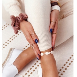 Leder-Espadrilles auf geflochtener Sohle Big Star HH274506 Weiß 3