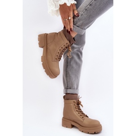 Damenstiefel mit Socken Beige Rivella 4
