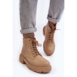Damenstiefel mit Socken Beige Rivella 7
