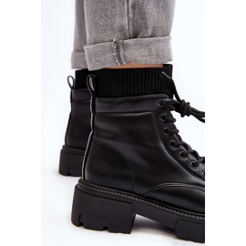 Damenstiefel mit Socke Schwarz Rivella 2