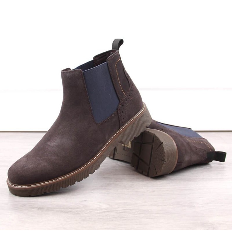 Filippo M PAW499B Lederstiefeletten, braun 2