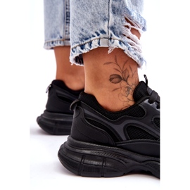 Schwarze Sportschuhe für Damen 5