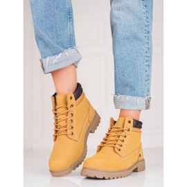 DK Wanderschuhe aus Leder für Damen braun 1