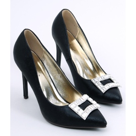 Verzierte Pumps von Deborah Black für Damen schwarz 1