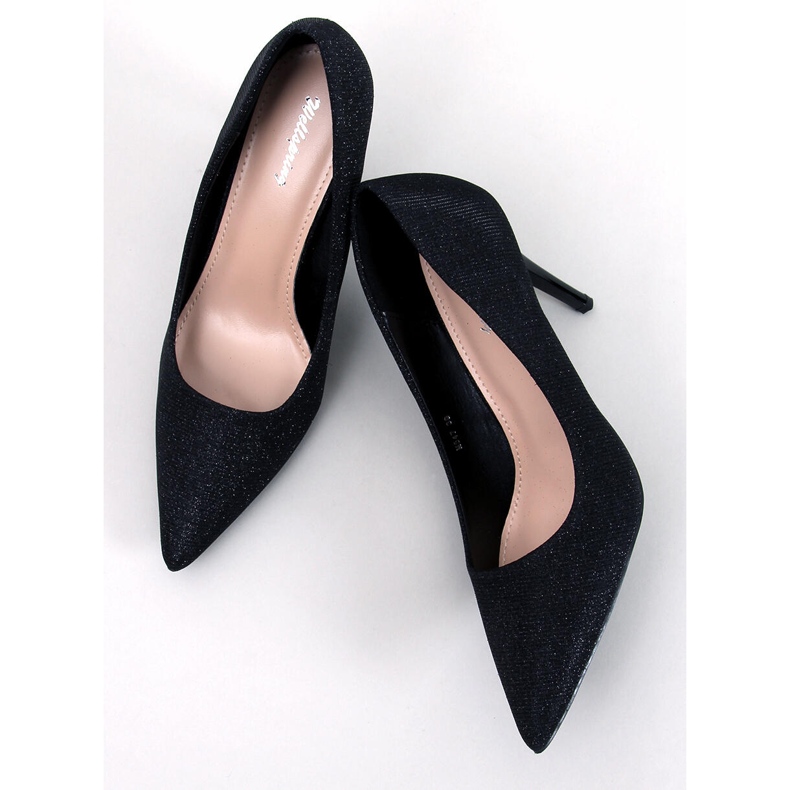 Maineri Schwarze Damen-High-Heels 1