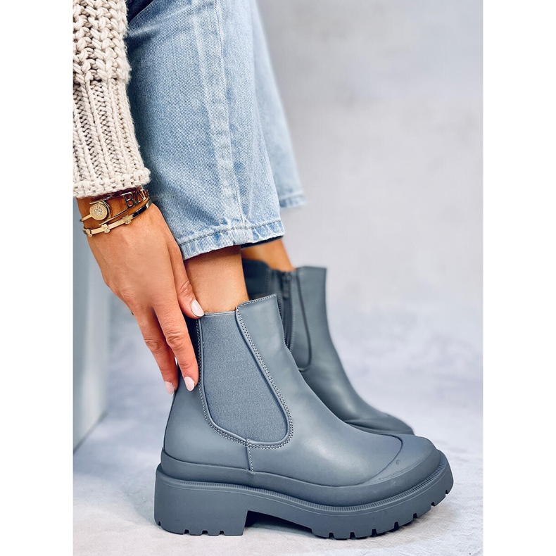 Carey LT.BLUE Jodhpur-Stiefel blau 2