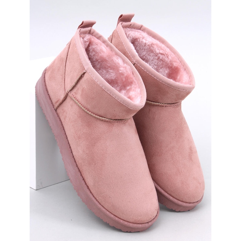 Emus kurze Schneestiefel Leav Pink rosa 1