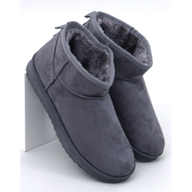 Emus kurze Schneestiefel Leav Grey grau 1