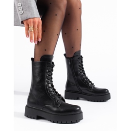 W. Potocki Schwarze Damentaschen auf der Potocki-Plattform 1