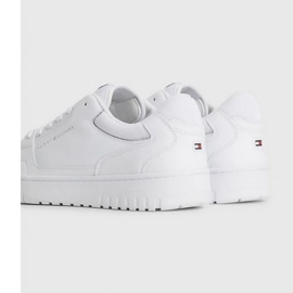 Tommy Hilfiger Basket Core Leder M Schuhe FM0FM04727YBS weiß 1