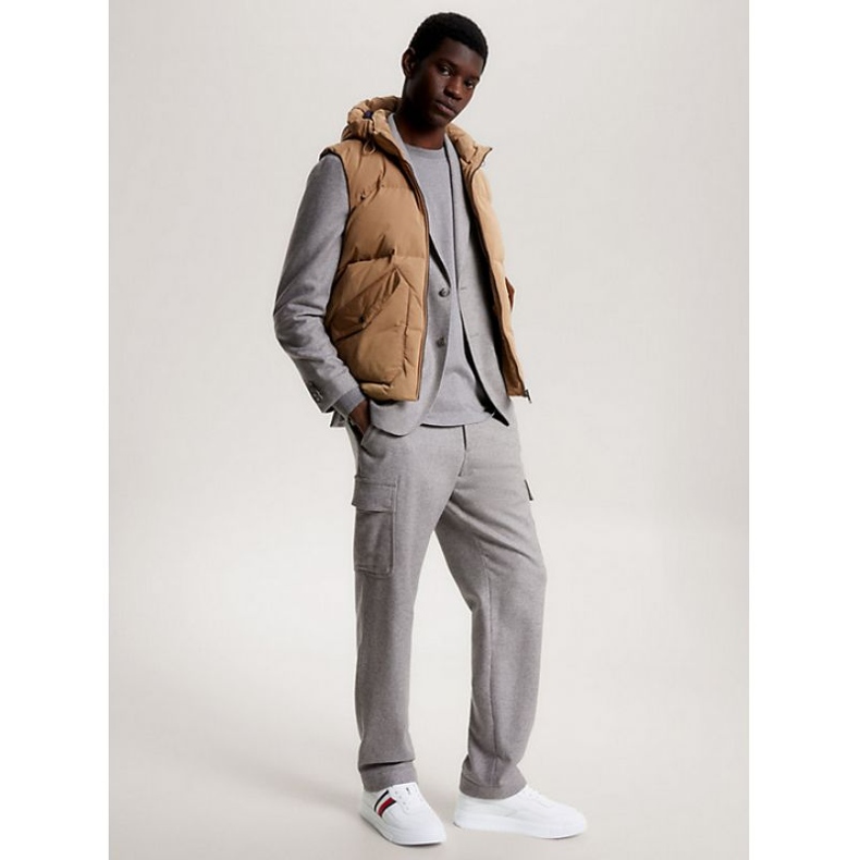 Tommy Hilfiger Supercup Lealther Stripes M Schuhe FM0FM04824YBS weiß 1