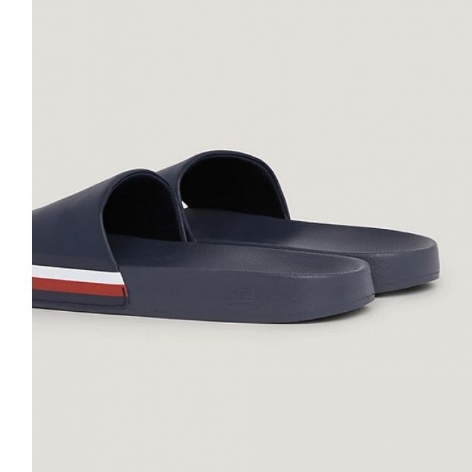Tommy Hilfiger Corporate Hilfiger Pool Slide M FM0FM04853DW5 Flip-Flops blau 1