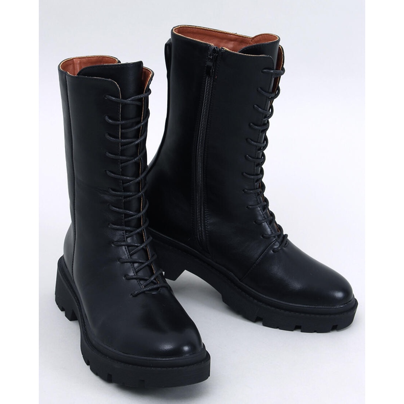 Heap Nero Schnürstiefeletten schwarz 1