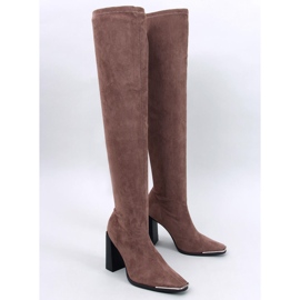 Marlone Khaki High Heels braun 1