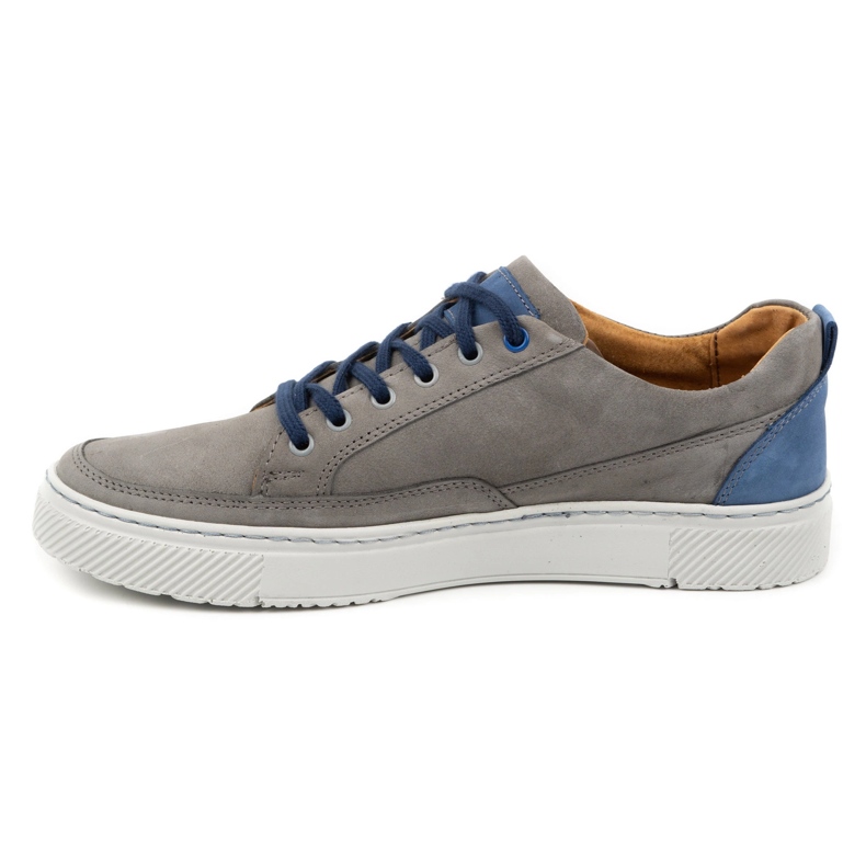 Olivier Herren-Sportlederschuhe Sneakers 950MA, grau 3