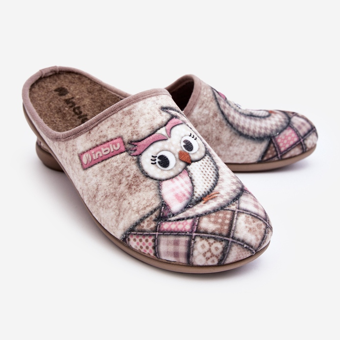 Startseite Flip-Flops Owl Inblu Flip-Flops GF000018 Beige 1