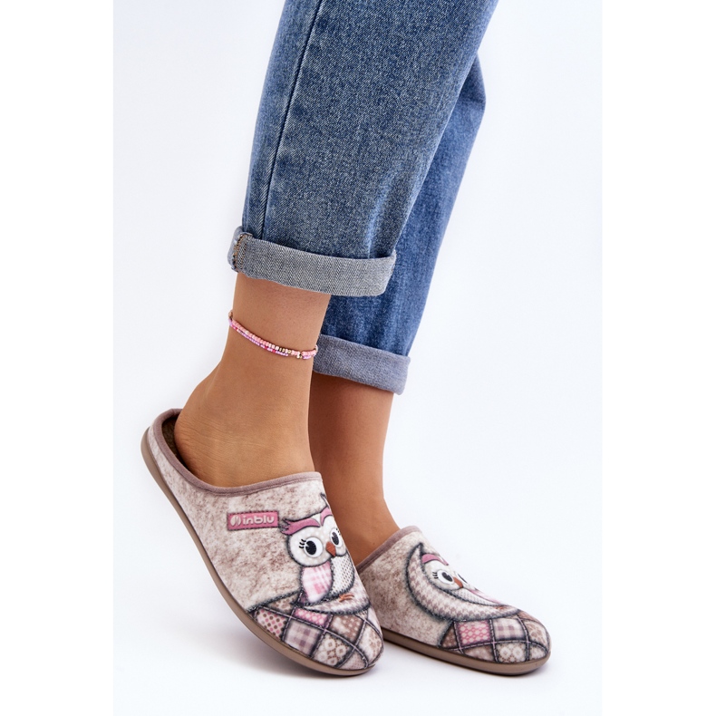 Startseite Flip-Flops Owl Inblu Flip-Flops GF000018 Beige 2