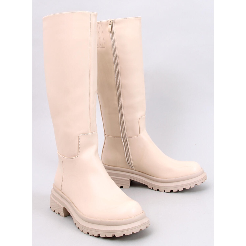 Stiefel mit Rooney Beige-Protektor 1