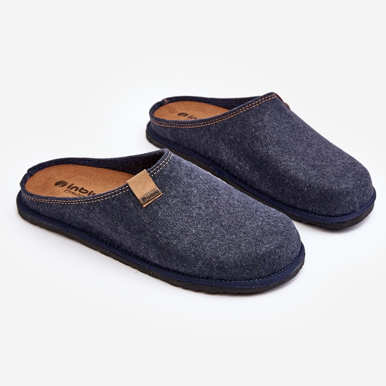 Inblu präventive Herren-Hausschuhe SI000001 Marineblau 1