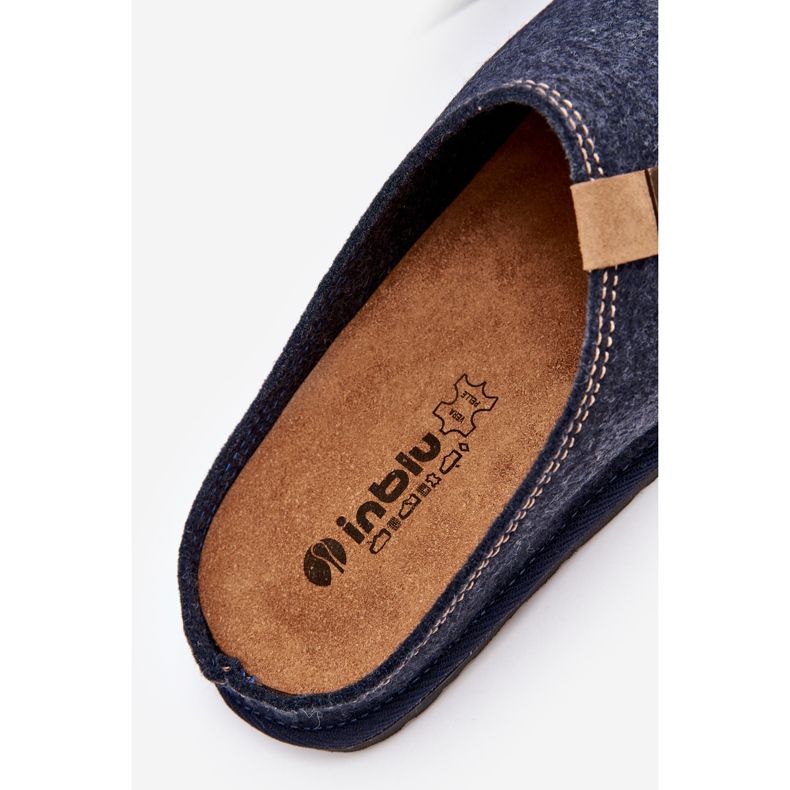 Inblu präventive Herren-Hausschuhe SI000001 Marineblau 2