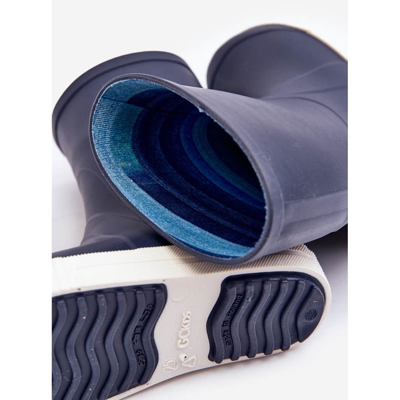 Lemigo Kinder-Gummistiefel Wave Gokids 979 Marineblau 2