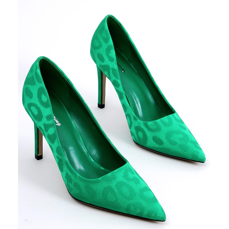 Telisha Green Damen High Heels grün 2