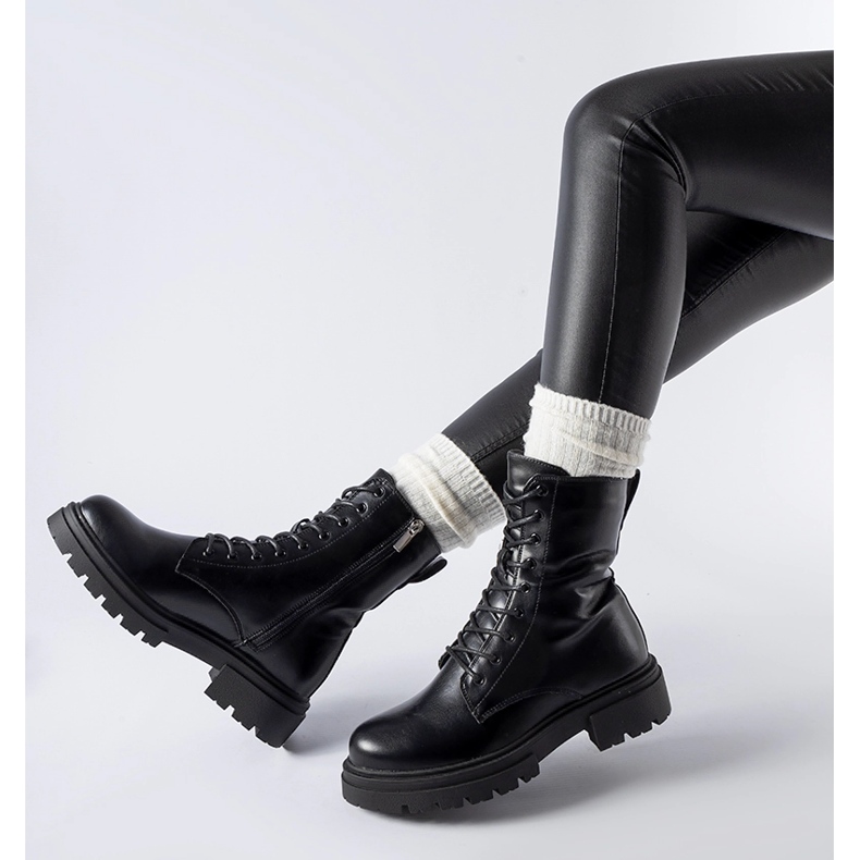 Schwarze, isolierte Heights-Stiefel 2