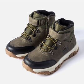 Grüne isolierte Kinderstiefel von Tolomeo 1