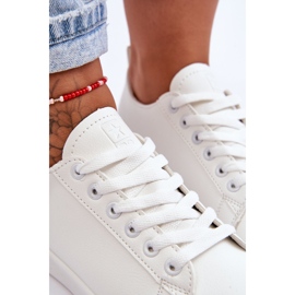 News Klassische Leder-Sneaker für Damen, Weiß, unbegrenzt 4