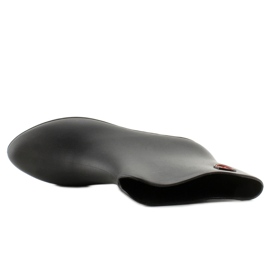 Matte Stiefeletten D34 Schwarz 2