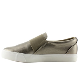 Slip-On-Sneaker mit NB72P Gun Color-Gummi gelb 1