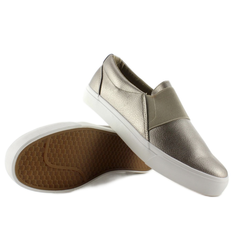 Slip-On-Sneaker mit NB72P Gun Color-Gummi gelb 2