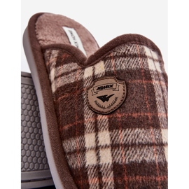 Braune Herrenhausschuhe Kallile 2