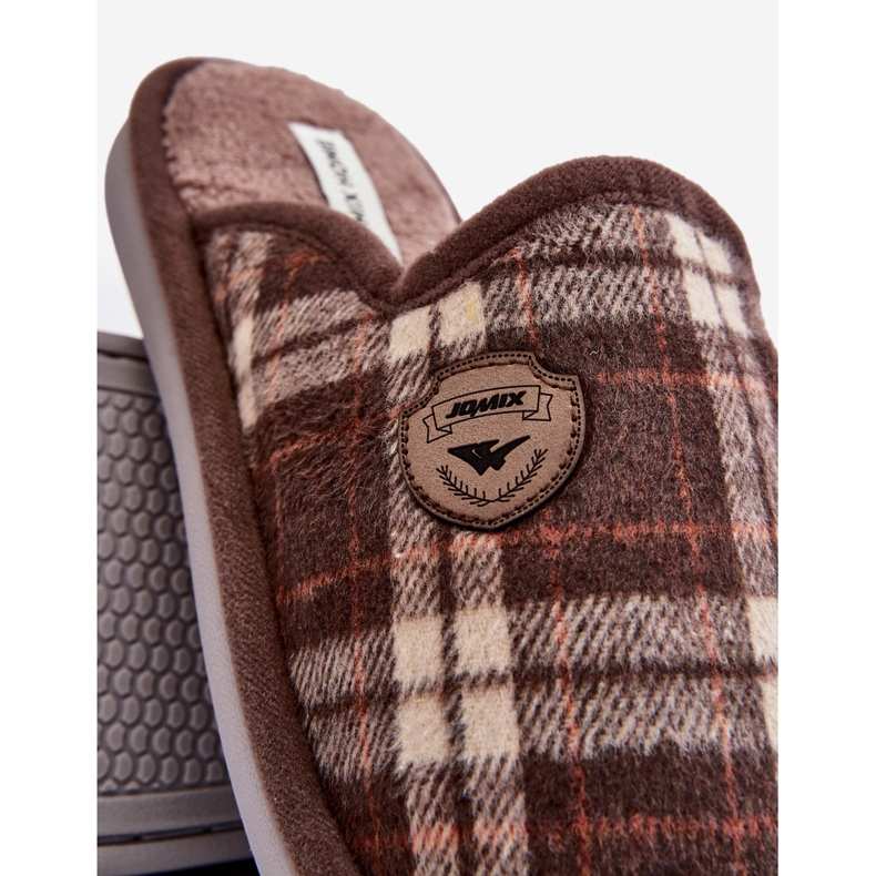 Braune Herrenhausschuhe Kallile 2