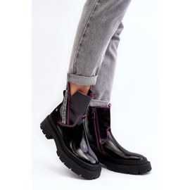 Leder Damenstiefel Maciejka 06236-15 Schwarz 3