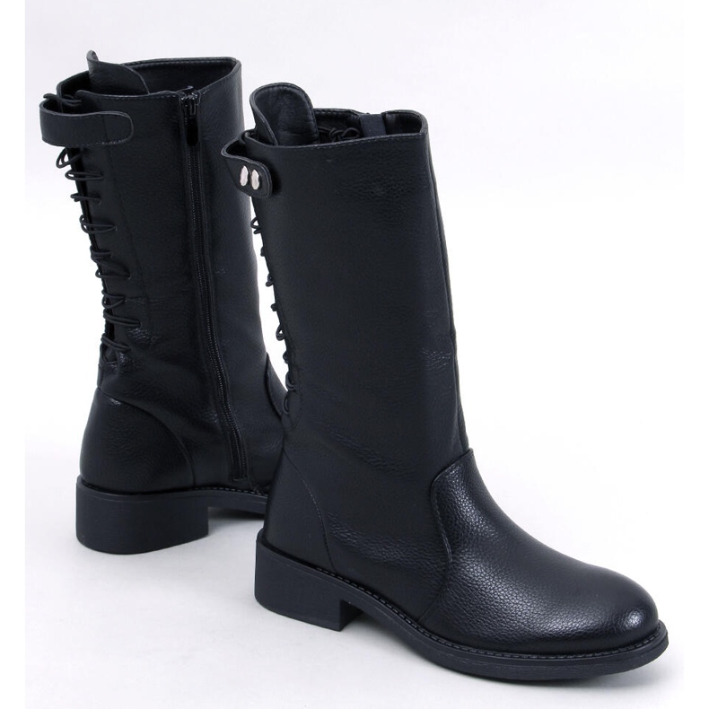 Jacks Schwarze Militärstiefel 1