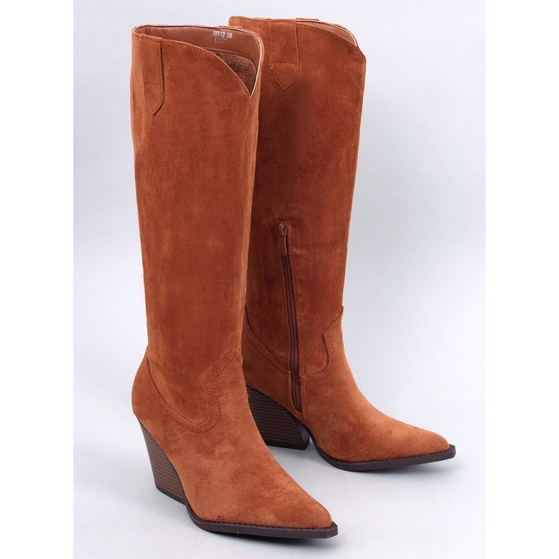 Russe Camel Cowboystiefel braun 1