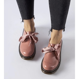 Rosa Schuhe mit dekorativer Schleife von Rodriguez 1